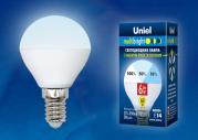 Лампа LED-G45-6W/4000K/E14/FR/MB PLM11WH «Шар», матов. Серия Multibright. Белый св. 4000К