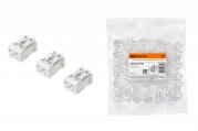 Клемма соединительная пружинная КСП2-L+N, 16 A TDM(100)