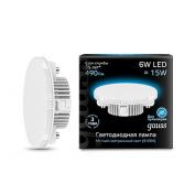 Лампа Gauss LED GX53 6W 4100K 1/10/50