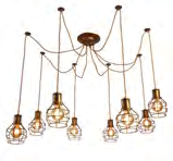 Люстра Escada 1129/8S Е27 60вт Bronze
