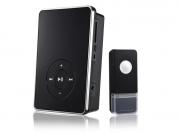 Звонок дверной - DBQ09M  WL MP3 16M IP44 Черный