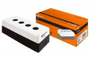 Корпус КП104 для кнопок 4 места белый