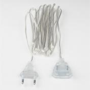 Удлинитель для гирлянд,UCX-Y25/100W-1000 CLEAR 10м. 100 Вт. Тип Y25. Прозрачный. ТМ Unie