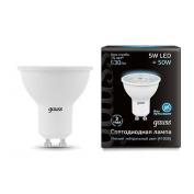 Лампа Gauss LED GU10 5Вт 4100K 220V(1/10/100)