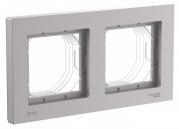 Атлас Aqua Рамка 2-ая Алюминий IP44