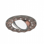 Св-к Strass CA022 Круг. Темная Бронза, Gu5.3 (1/100шт)
