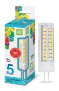 Лампа светодиод. ASD LED-JC-standard 5Вт 12В G4 450Лм 4000К(1/20/200)