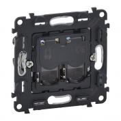 Валена Лайф Розетка 2хRJ45 Cat5е UTP