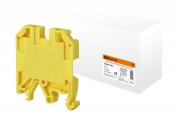 Зажим наборный ЗНИ-4мм2 (JXB35А) желтый TDM(1/50)