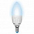 Лампа светодиодная LED-C37-7W/NW/E14/FR PLP01WH Форма