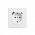 Розетка ROUND 1-ая с/з с/у з/ш 16А с USB A+C быстрой зарядки 5В/3А перламутр KRANZ