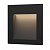 Подсветка для лестниц 1103  Чёрный IP65 42*65*70 3Вт 4000К