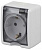 ЭРА Розетка 2P+E IP54, 16A-250В, ОУ, Эксперт, белый 1/16